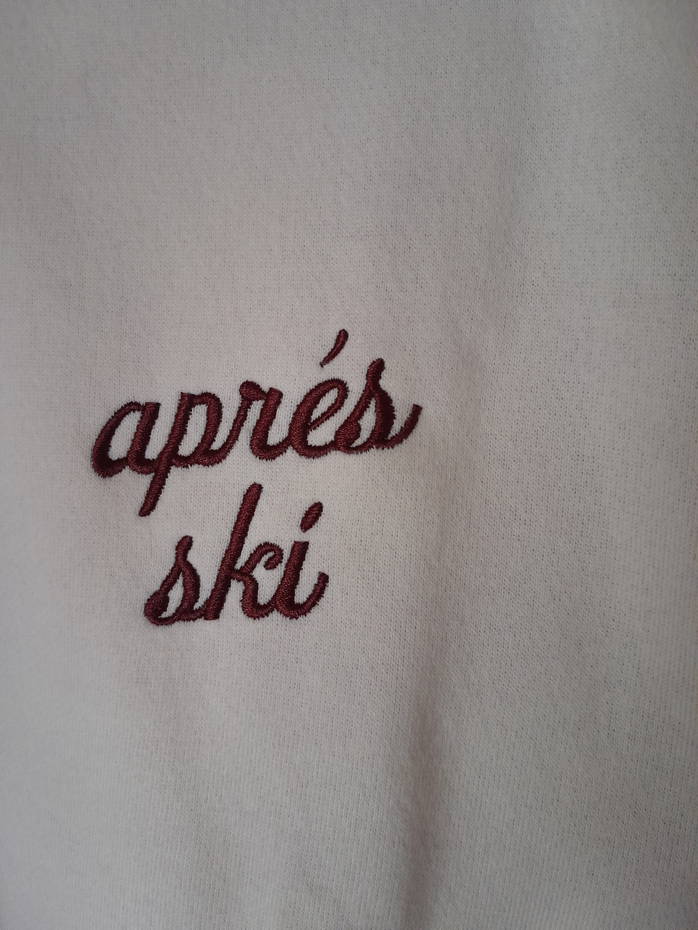 Wildfox Apres Ski Varsity Charlie Oversized Sweatshirt XS - Picture 8 of 11